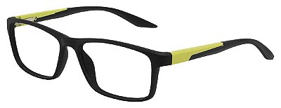 Armação Óculos Receituário AT 1024 Preto/Verde