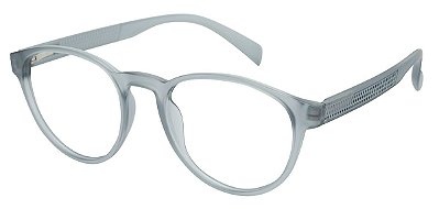 Armação Óculos Receituário Bel Air Cinza Transparente