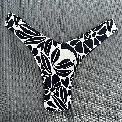 Calcinha Asa Delta Fio Duplo Estampa Amazônia 012  (BUSTO NÃO INCLUSO)