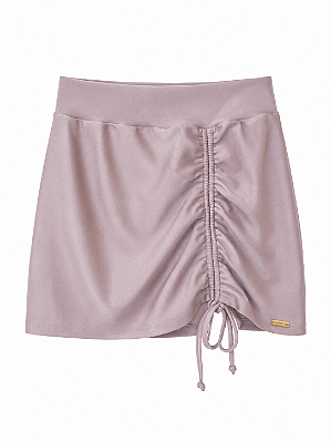 Saia Franzida Glow Chocolate ( valor somente da saia )