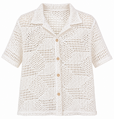 Camisa Marrocos renda