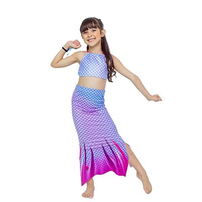 Kit Saia de Sereia Cor Multicolor