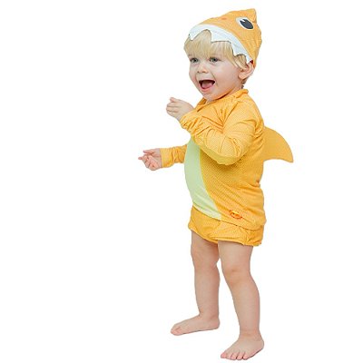 Kit Blusa de Tubarão Cor Amarelo