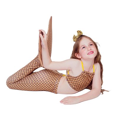 Kit Cauda de Sereia Cor Gold