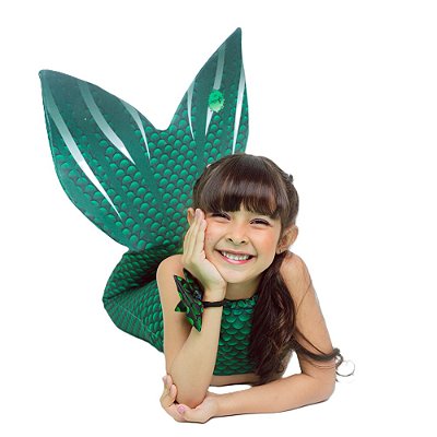 Kit Cauda de Sereia Cor Verde