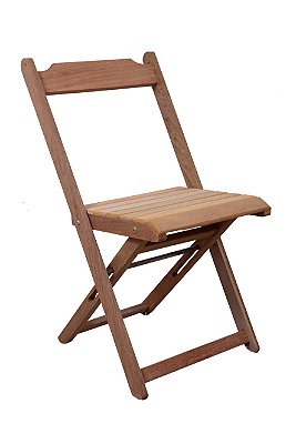 Cadeira Dobrável em Madeira Nobre