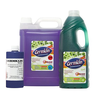 Germklin - Desinfetante de Uso Geral - Elimina Germes e Bactérias - Lumazil