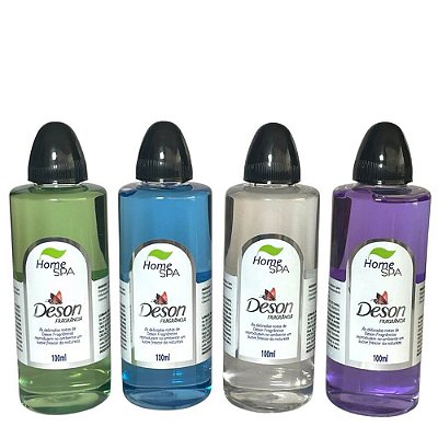 Kit Fragrância Deson Home SPA - Nova Versão 100ml - 4 unidades