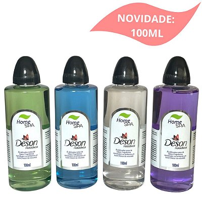 Kit Fragrância Deson Home SPA - Nova Versão 100ml - 4 unidades