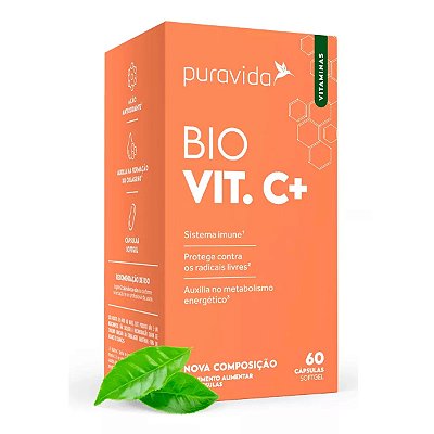 Vitamina C - Puravida 60 cápsulas