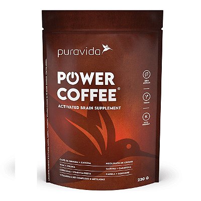 Power Coffee (Activated Brain) - Puravida 220g