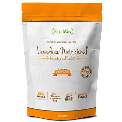 Levedura Nutricional Yeast sabor Provolone - Veganway 200g