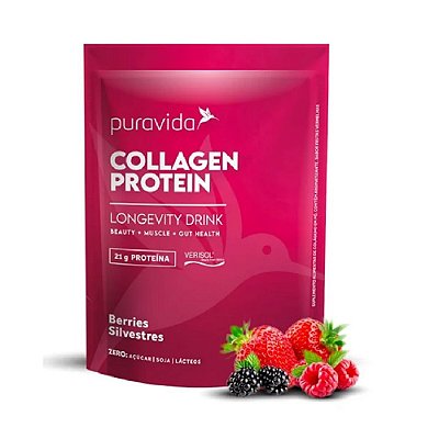 Colágeno Collagen Protein Berries Silvestres (Verisol) - Puravida 450g