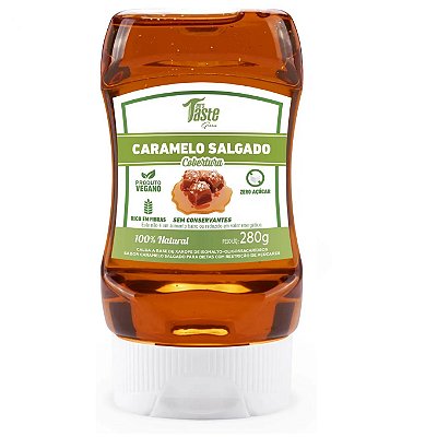 Calda Sabor Caramelo Salgado (Linha Green) - Mrs Taste 280g