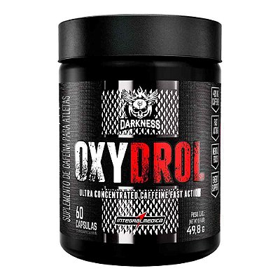 Oxydrol (Cafeína 420mg) Integralmédica Darkness - 60 cáps