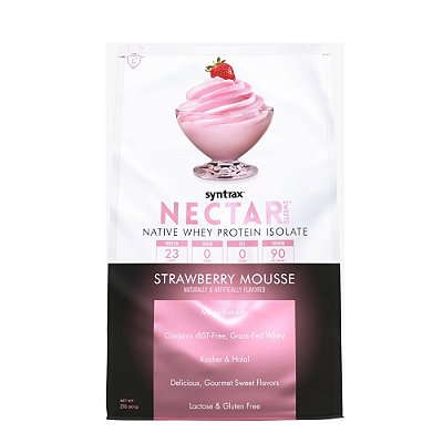 Nectar Whey Protein Strawberry Mousse - Syntrax 907g