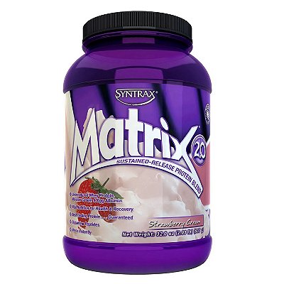 Whey Matrix 2.0 (Strawberry Cream) - Syntrax 907g