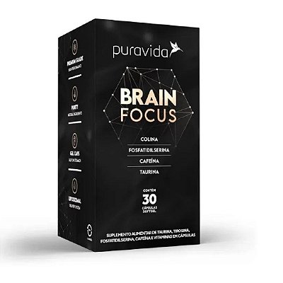 Brain Focus - Puravida 30 cápsulas