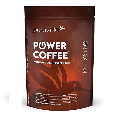 Power Coffee (Activated Brain) - Puravida 440g