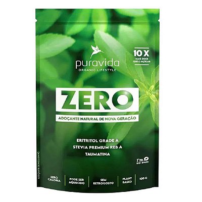 Zero Adoçante Natural - Puravida 100g