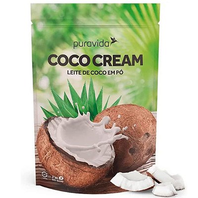 Coco Cream (Leite de Coco em Pó) - Puravida 250g
