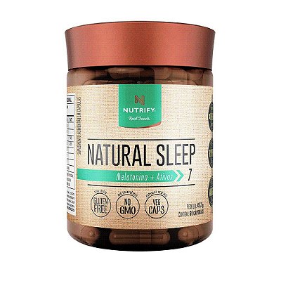 Natural Sleep - Nutrify 60 cápsulas
