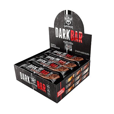 Dark Bar Darkness Chocolate ao Leite - Integralmédica 8 un.