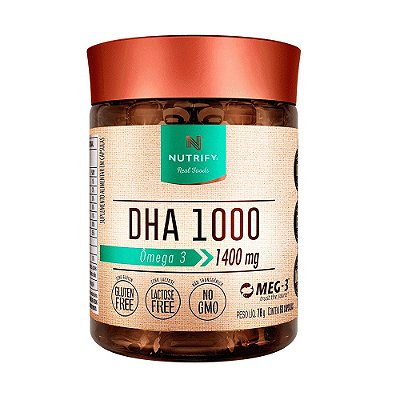 DHA 1000 (Ômega 3) - Nutrify 60 cápsulas