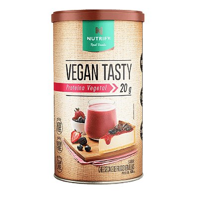 Vegan Tasty Cheesecake de Frutas Vermelhas - Nutrify 420g