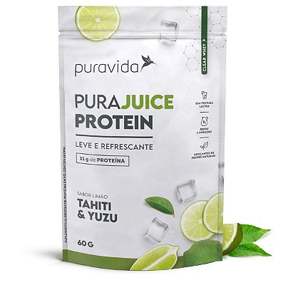 PuraJuice Protein Limão & Yuzu - Puravida 300g