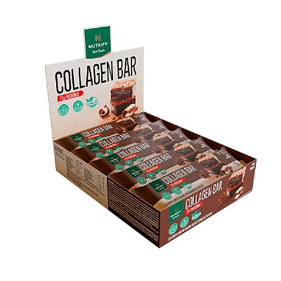 Collagen Bar Brownie de Chocolate - Nutrify 10 un.