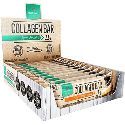 Collagen Bar Banoffee - Barra de Proteína - Nutrify 10 un.