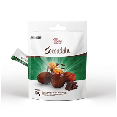 Cocoadate Tâmaras Rechedas com Amêndoas - Mrs Taste 120g
