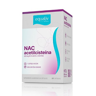 NAC Acetilcisteína - Equaliv 60 cáps.