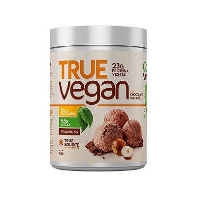True Vegan Chocolate com Avelã - True Source 418g