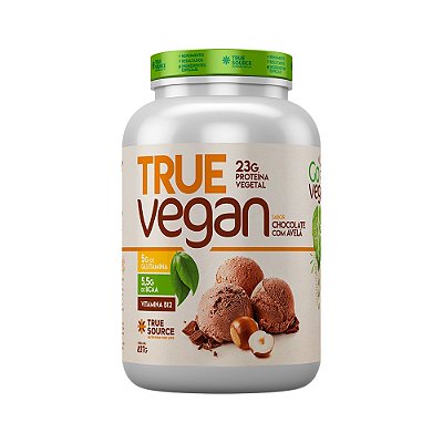 True Vegan Chocolate com Avelã - True Source 837g