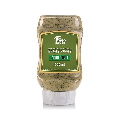 Molho para Salada Ervas Finas (Zero Sódio) - Mrs Taste 300ml