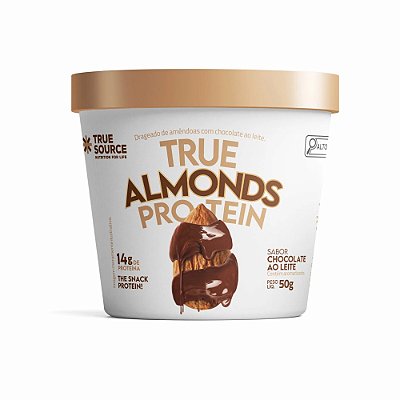 True Almonds Protein Chocolate Ao Leite - True Source 50g