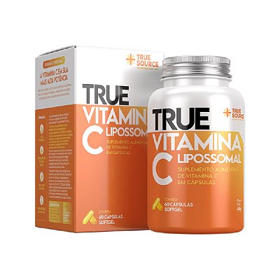 Vitamina C Lipossomal - True Source 60 Cápsulas