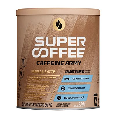 Supercoffee Vanilla Latte - Caffeine Army 220g