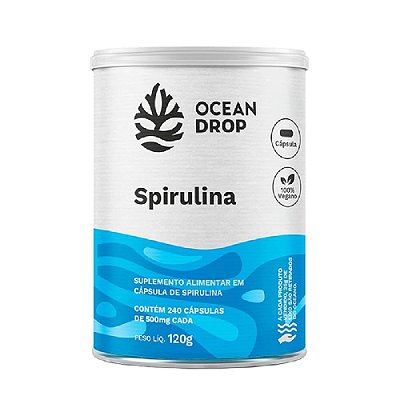 Spirulina - Ocean Drop 240 Tabletes