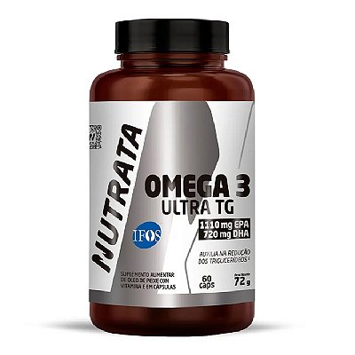 Ômega 3 Ultra TG - Nutrata 60 cápsulas