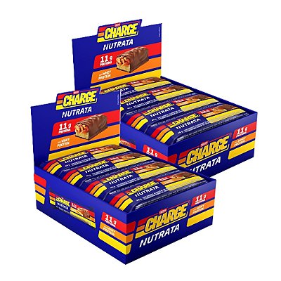 2x Barra De Proteína Charge Protein - Nestlé Nutrata 12 Un.
