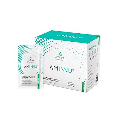 Aminnu Sabor Limão - Central Nutrition 30 Sachês