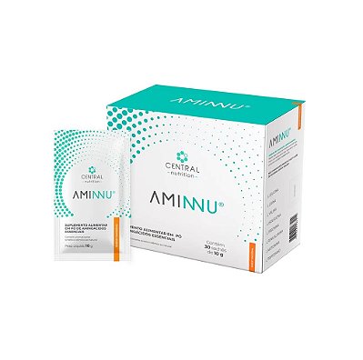 Aminnu Sabor Tangerina - Central Nutrition 30 Sachês