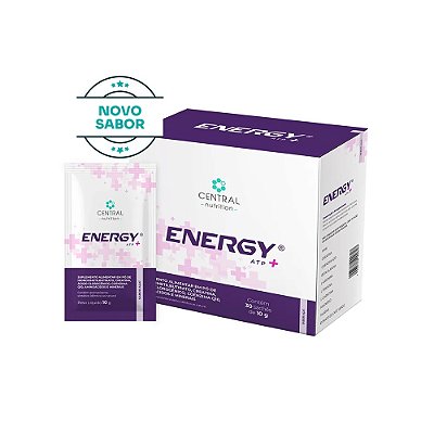 Energy Atp+ Sabor Açaí - Central Nutrition 30 Sachês