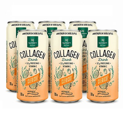 Collagen Drink Clericot - Nutrify 6 Latas