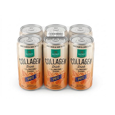Collagen Drink Spritz - Nutrify 6 Latas