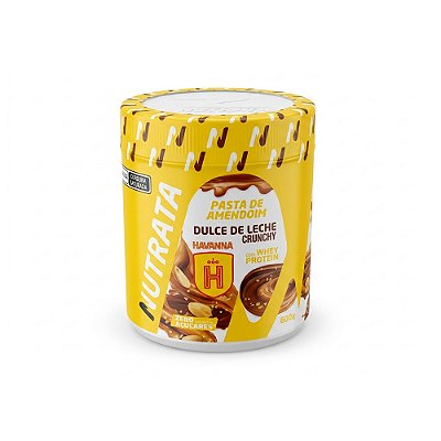 Pasta De Amendoim Havanna Doce De Leite Crunchy - Nutrata 600g