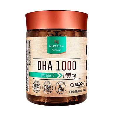 Dha 1000 - Nutrify 120 Cápsulas